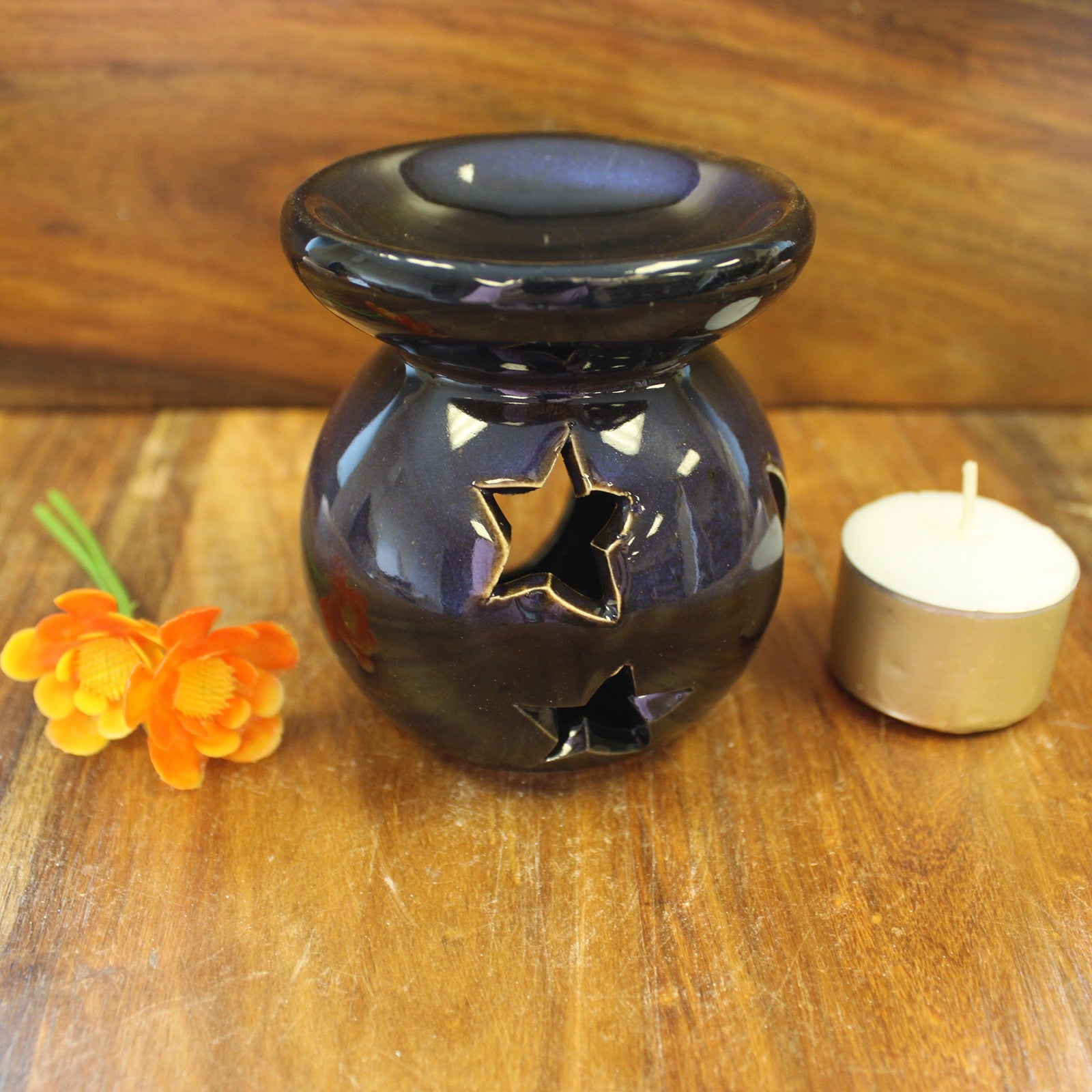 Moon & Star Oil Burners - casafenixgifts.co.uk