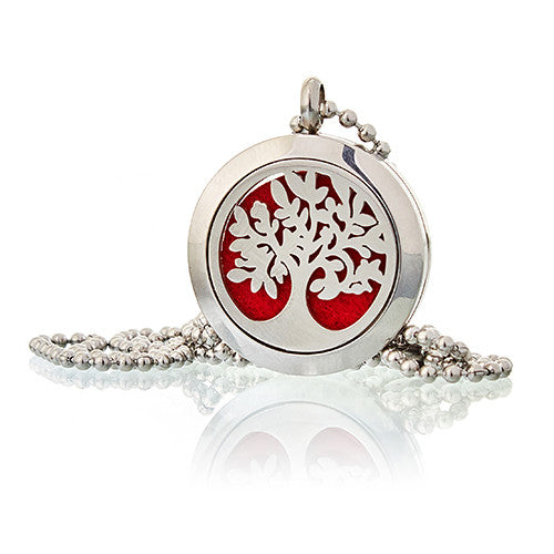 Aromatherapy Diffuser Necklace - Tree of Life 25mm